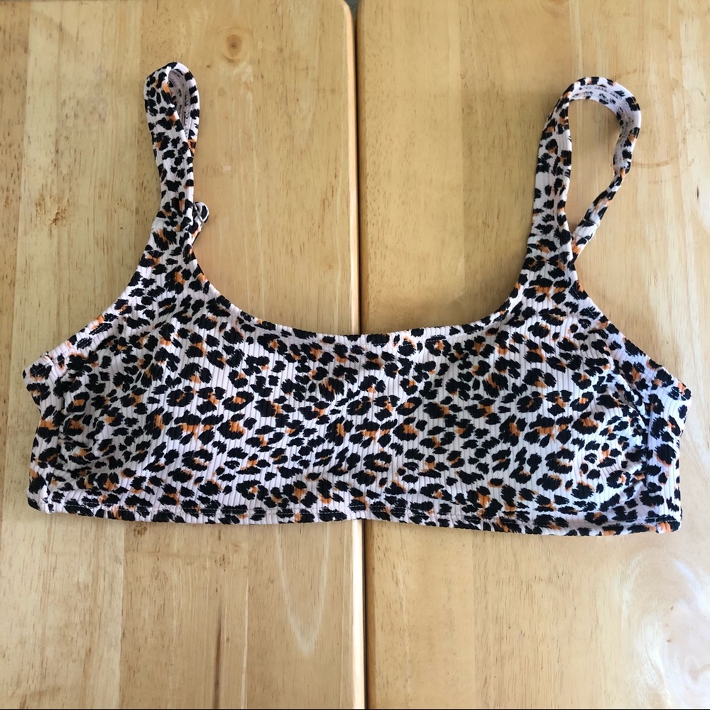 Cheetah bikini top